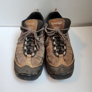 Timberland Hiker Brown Suede Leather Hiking Ankle Book Size 7 Wide Womens